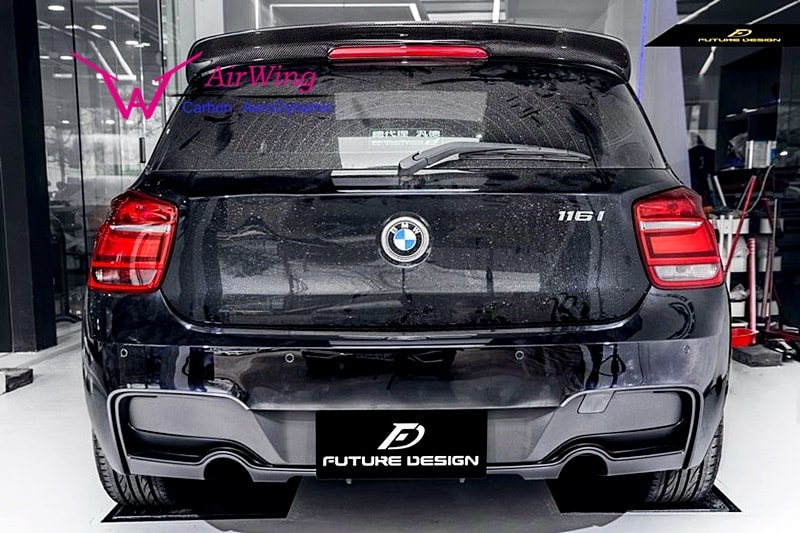 F20 – 3D Design style Carbon Roof Spoiler 01